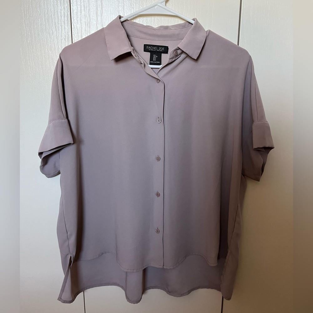 Purple blouse, size small. Rachel Zoe